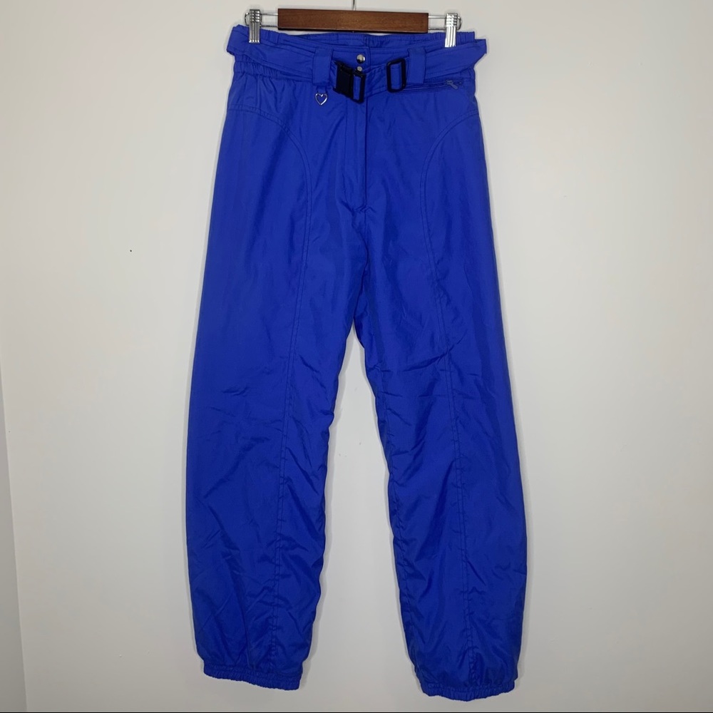 OBERMEYER Vintage Purple Blue Snow Pants
